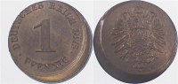d 0 1 Pf P00175A1.0 1 Pfennig 1875A stgl D15 !! J 001