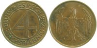d 1.5 4 Pf 31532E~1.5 4 Pfennig 1932E vz/st J 315