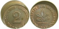 d 5 2 Pf P38163J1.5 2 Pfennig 1963J prfr D 20 J 381