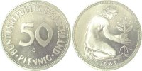 d 38469G~0.0 50 Pfennig 1969G PP 8700 Exemplare J 384