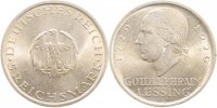 d 5 RM 33629A~2.0b 5 Reichsmark 1929A Gotth.Ephr.Lessing vz l. Kratzer J 336