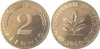 d 0.0 2 Pf 38160G~0.0 2 Pfennig 1960G PP 100 Exemplare J 381