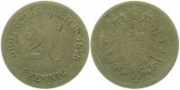 d 00573B~3.8 20Pfennig 1873B s+ J 005