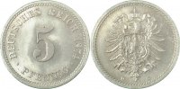 d 1.1 5 Pf 00374D~1.1 5 Pfennig 1874D prfr/st J 003