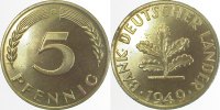 d 0.0 5 Pf 37749D~0.0 5 Pfennig 1949D BDL PP.....250 Exemplare J 377