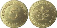 d 0.0 5 Pf 37749F~0.0 5 Pfennig 1949F BDL PP.....250 Exemplare J 377