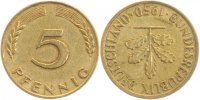 d 0 5 Pf S38250J3.0 5 Pfennig 1950J S180 Franz.Prägung J 382