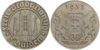d 5 Gulden FF-JD1732~~ Danzig Marienkirche 1932 Fälschung JD17