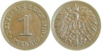 d 1.8 1 Pf 010n10E~1.8 1 Pfennig 1910E vz/prfr J 010