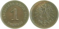 d 1.1 1 Pf 00186E~1.1 1 Pfennig 1886E prfr/stgl J 001