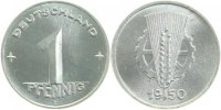 d 1 Pf 150150E~1.0a 1 Pfennig DDR 1950E stgl./matt EA !!! J1501