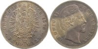 d 04276D~1.5b 5 Mark Ludwig II 1876D vz/stgl 2 kl. Randfehler J 042