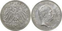 d 13003E~1.1a 5 Mark Georg 1903E prfr/st, dunkle Patina min. Rf. Erstabschlag !!!!!!! J 130
