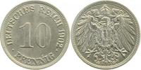 d 013n02G~1.3 10 Pfennig 1902G prfr/f.prfr J 013