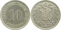 d 013n02F~2.2 10 Pfennig 1902F f.vz J 013