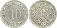 d 013n03D~1.5 10 Pfennig 1903D vz/stgl J 013