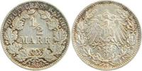 d 01611E~2.2-PAT 0.5 Mark 1911E vz schöne Patina J 016