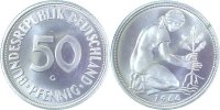 d 38466G~0.0 50 Pfennig 1966G PP 3070 Exemplare J 384