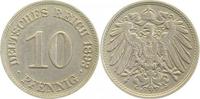 d 01393E~2.2-H 10 Pfennig 1893E f.vz !!! J 013