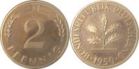 d 0.0 2 Pf 38150F~0.0 2 Pfennig 1950F PP 200 Exemplare J 381