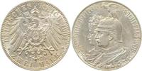 d 10501A~2.5b 2 Mark Wilhelm II ss/vz Rückseite f.stgl !! J 105