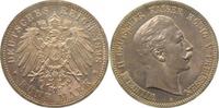 d 10498A~1.1-IN 5 Mark Wilhelm II 1898A prfr/stgl min. Krätzerchen !!!! J 104