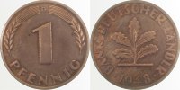 d 0.1 1 Pf 37648D~0.1 1 Pfennig 1948D BDL PP-....250 Exemplare J 376