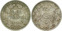 d 01598A~1.4-PAT 50 Pfennig 1898A vz/st/f.prfr !! schöne alte Patina J 015