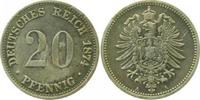 d 00574A~3.0 20Pfennig 1874A ss J 005