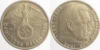 d 1.8 5 RM 36738A~1.8 5 Reichsmark Hindenburg 1938A vz+ J 367