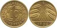 d 31735E~1.2 10 Pfennig 1935E prfr J 317