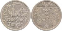 d 2.2 2 Gulden JD0823-~ 1923 Danzig fast vz JD08