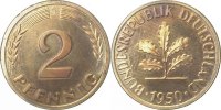d 0.0 2 Pf 38150J~0.0 2 Pfennig 1950J PP 250 Exemplare J 381