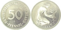     38469G~0.0 50 Pfennig  1969G PP 8700 Exemplare  J 384 9,50 EUR Differenzbesteuert nach §25a UstG zzgl. Versand