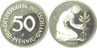 d  38487F~0.0 50 Pfennig  1987F PP J 384