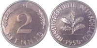  0.0 2 Pf   38150D~0.0 2 Pfennig  1950D PP 200 Exemplare  J 381 95,00 EUR Differenzbesteuert nach §25a UstG zzgl. Versand