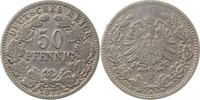     00877H~3.2 50 Pfennig  1877H ss- J 008 95,00 EUR Differenzbesteuert nach §25a UstG zzgl. Versand