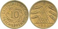     31725D~2.5 10 Pfennig  1925D ss/vz J 317 4,10 EUR Differenzbesteuert nach §25a UstG zzgl. Versand