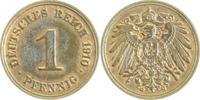 d 1.5 1 Pf 010n10G~1.5 1 Pfennig  1910G vz/st J 010