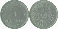  2.0 5 Pf   29718A~2.0 5 Pfennig  1918A vz J 297 4,00 EUR Differenzbesteuert nach §25a UstG zzgl. Versand