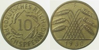     31730F~1.8 10 Pfennig  1930F vz+ J 317 19,00 EUR Differenzbesteuert nach §25a UstG zzgl. Versand