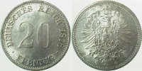 d 00576G~2.2 20Pfennig 1876G vz- J 005