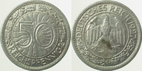     32427J~2.5b 50 Pfennig  1927J ss/vz min.Korr. J 324 4,00 EUR Differenzbesteuert nach §25a UstG zzgl. Versand