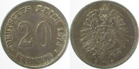 d 00576J~1.8 20Pfennig 1876J vz+ J 005