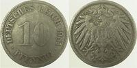 d  013n01G~3.5 10 Pfennig  1901G s/ss J 013