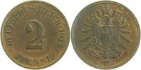 d 2.5 2 Pf 00275C~2.5 2 Pfennig  1875C ss/vz J 002