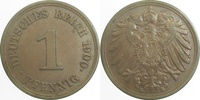 d 2.5 1 Pf 010n00E~2.5 1 Pfennig  1900E ss/vz J 010