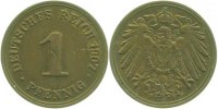 d 2.0 1 Pf 010n07F~2.0 1 Pfennig 1907F vz J 010