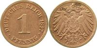  2.5 1 Pf   01097G~2.5 1 Pfennig  1897G ss/vz J 010 56,00 EUR Differenzbesteuert nach §25a UstG zzgl. Versand