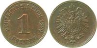 d 1 Pf 00189G~1.2-H 1 Pfennig  1889G prfr J 001